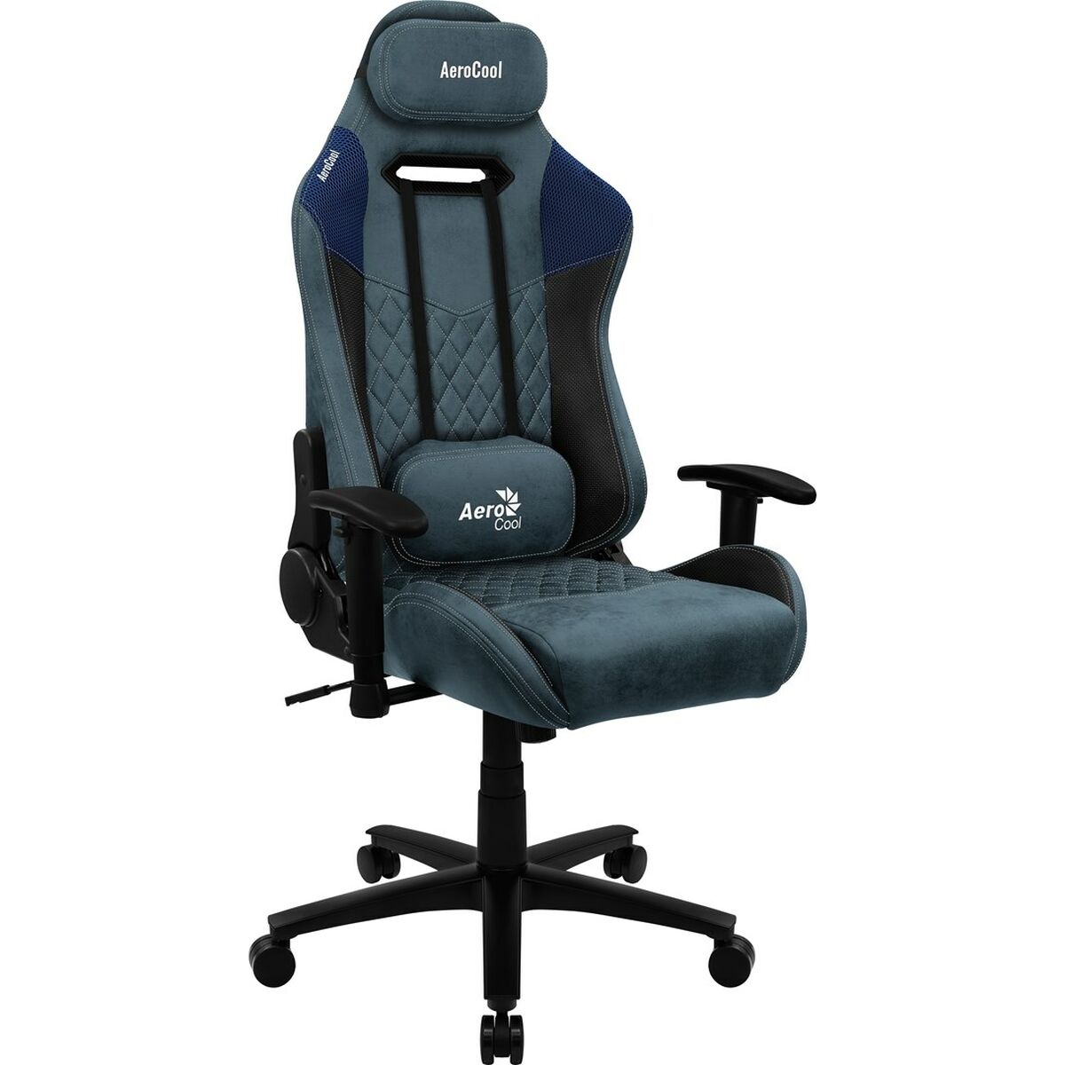 Sedia Gaming Aerocool DUKE AeroSuede 180º Azzurro